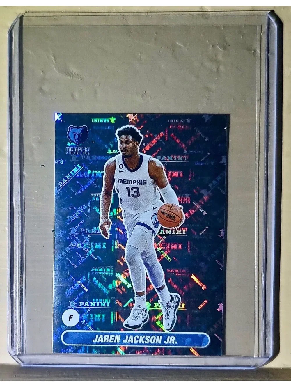 2023-24 Jaren Jackson Jr. Panini NBA Basketball #375 Sticker Memphis Grizzlies